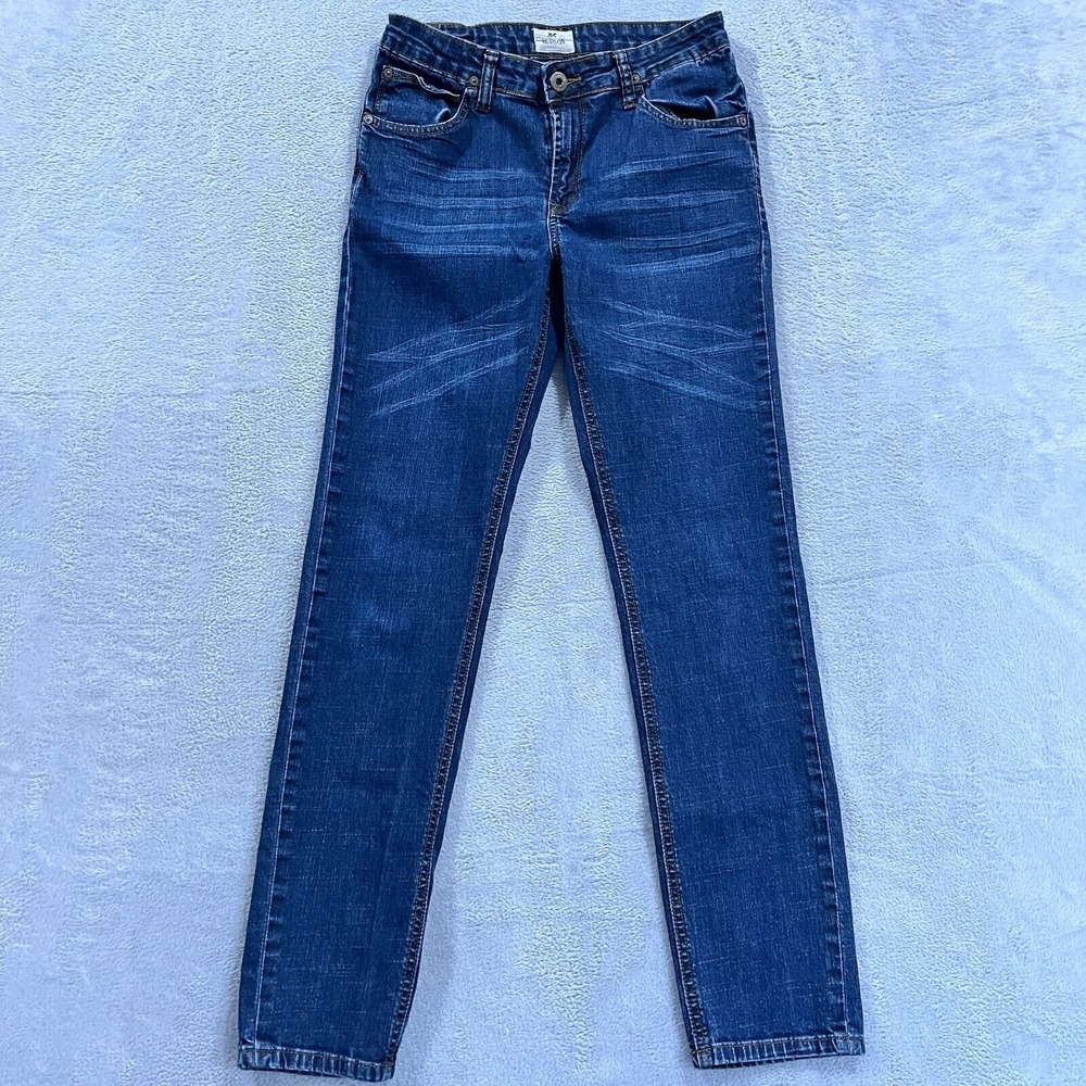 Hudson Kaite Jeans Women's 16 Skinny Blue Denim‎ Stretch Mid Rise